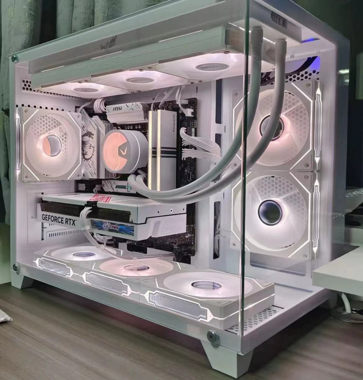 原价六千多！个人自用电脑转让24年顶配电脑台式主机 160万跑分 高配台式电脑全套 游戏电脑主机 电商台式机。吃鸡全套。组装高端机 不讲价 不讲价 不讲价！